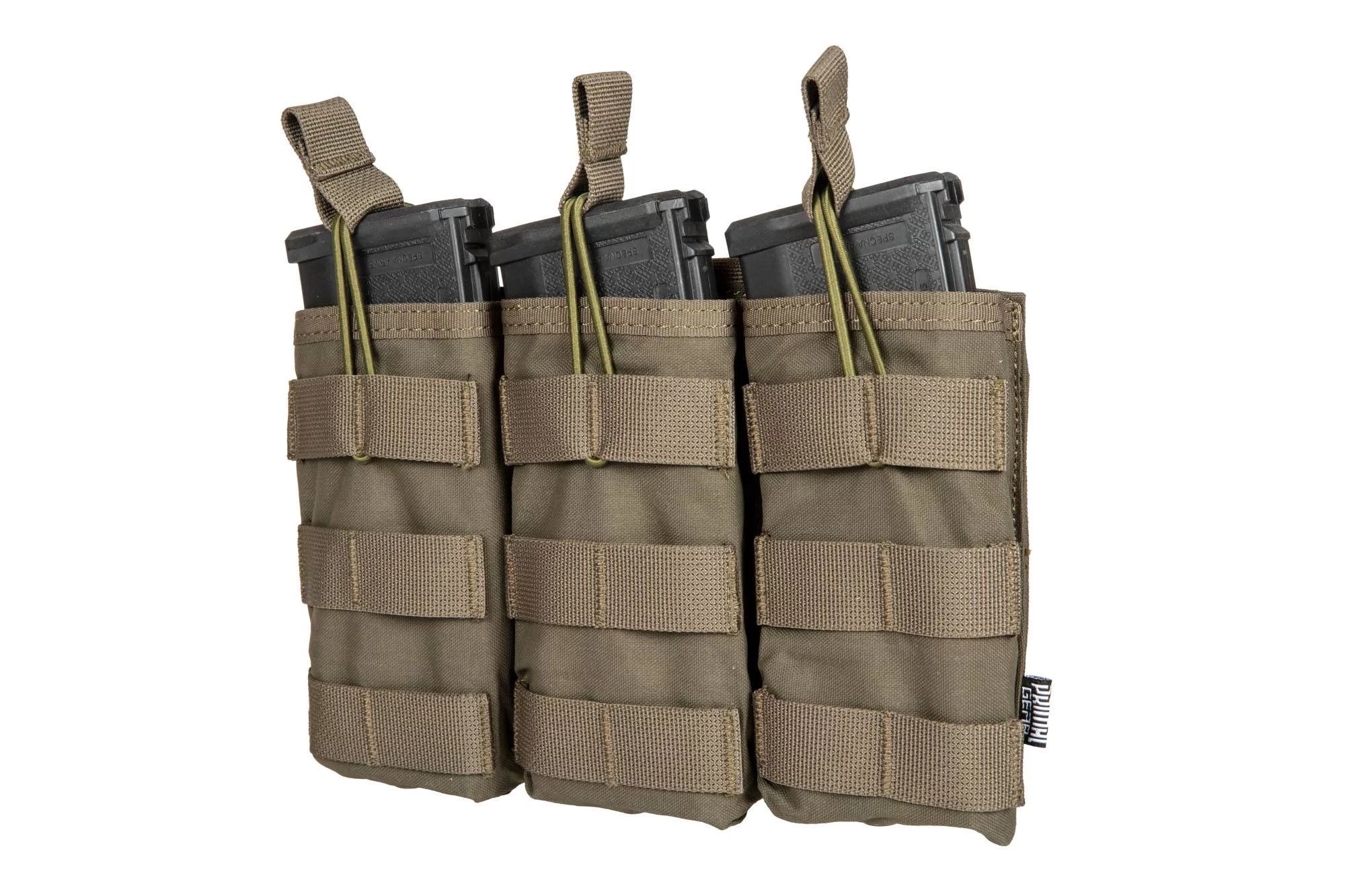 PRIMAL GEAR Triple Magazine Pouch Open Koga – Olive, image 2 of 12