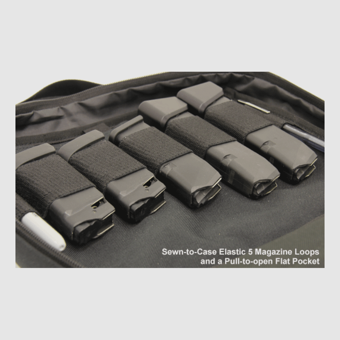UTG Competition Shooter Double Pistol Case, Black