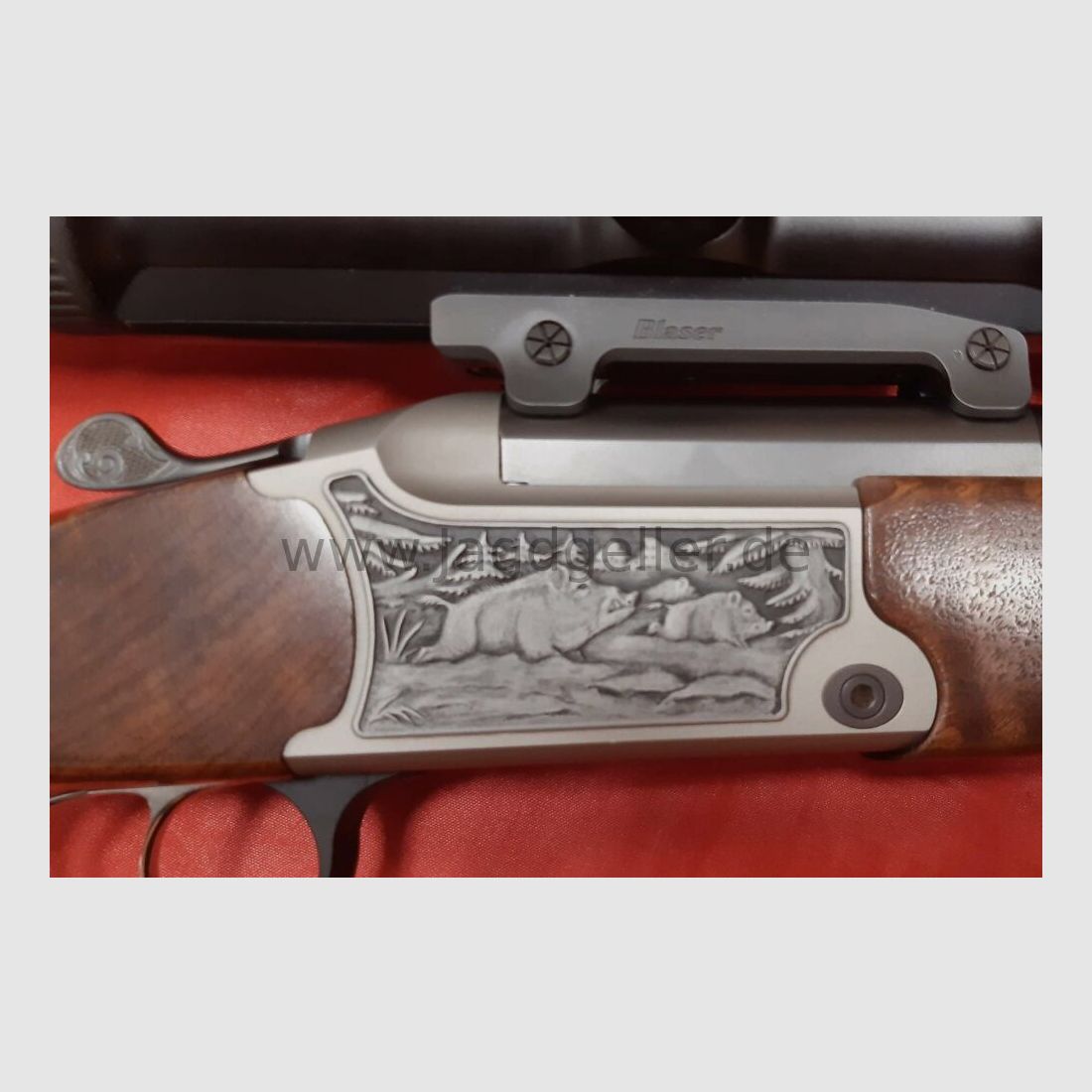 Mountain rifle Blaser BS 95 Luxury .30R Blaser and 5.6x50R Mag with 2.5-10x50 .30RBlaser; 5.6x50R Mag