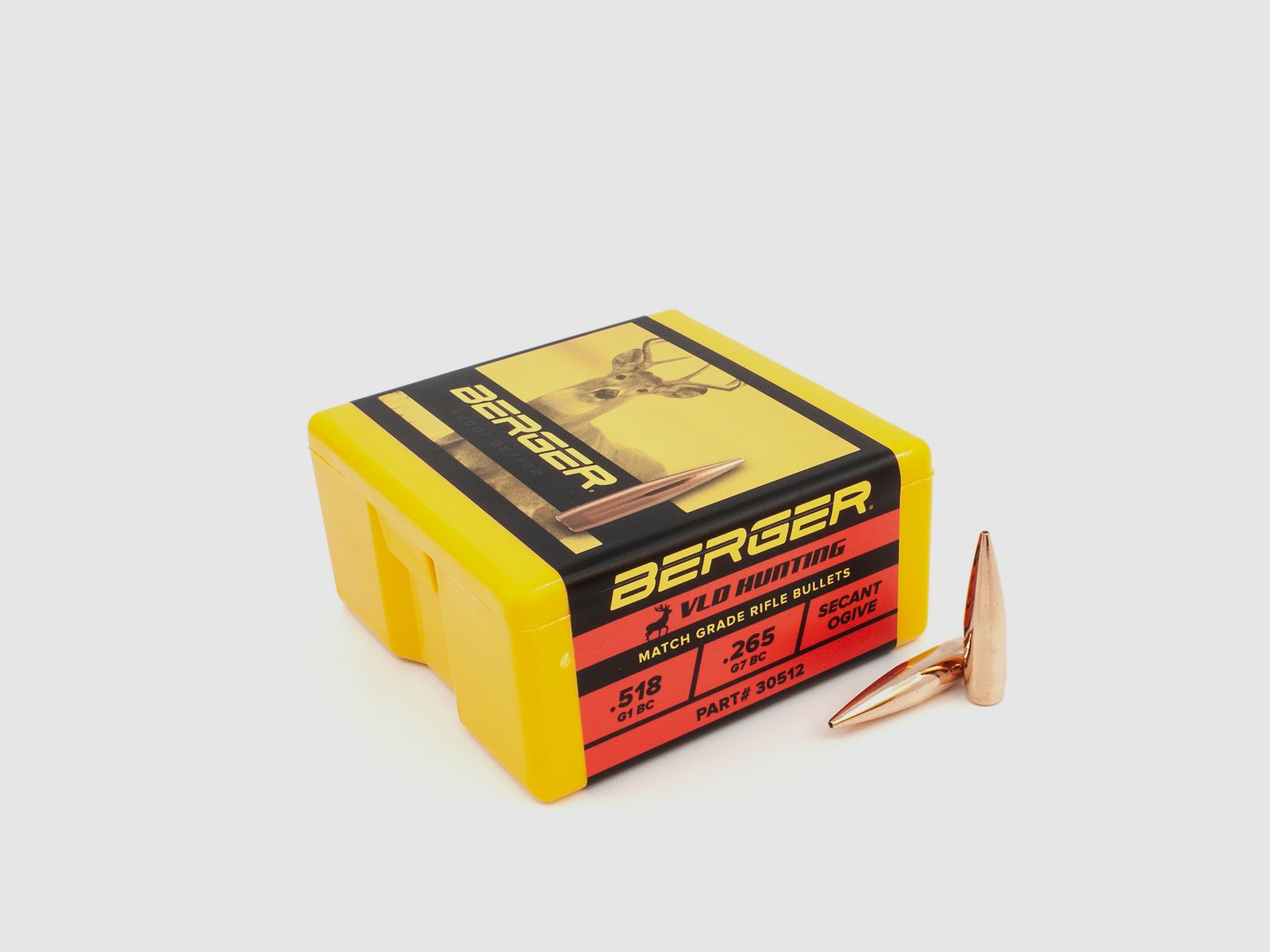 Berger Bullet .30 VLD Hunting 175GR 100 Pieces