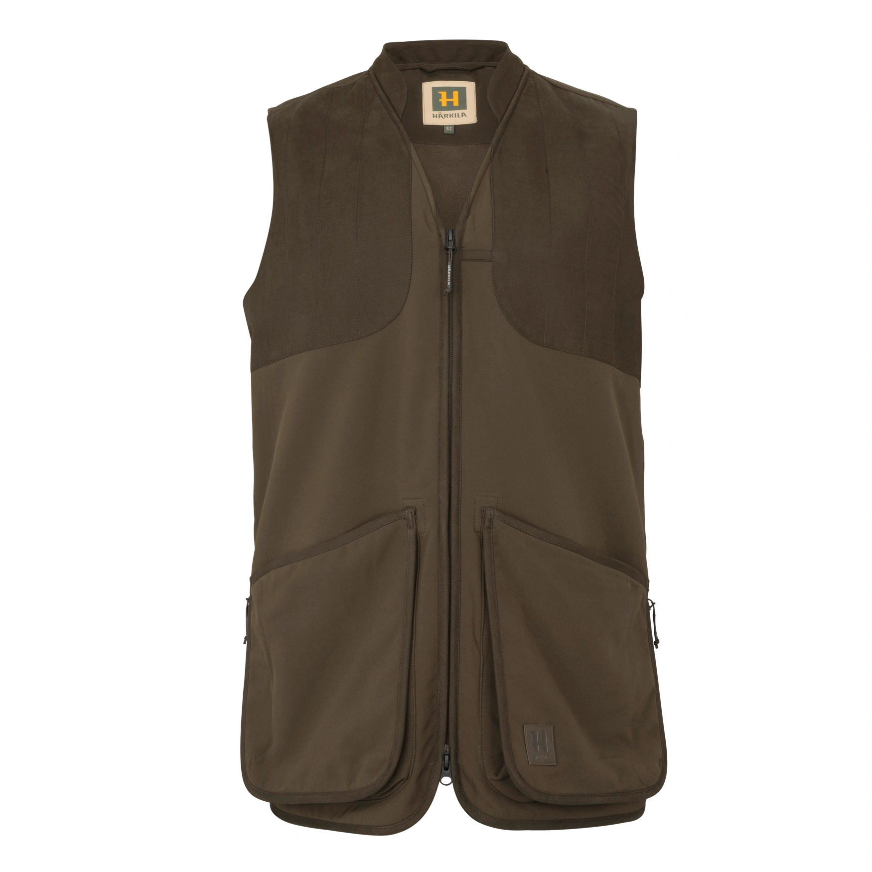 Härkila Skye chaleco de tiro – Willow green/Shadow brown (117430022), imagen 7 de 7