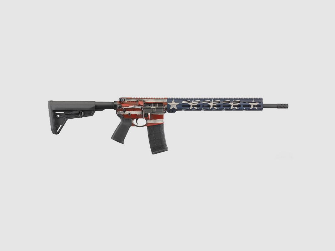 Ruger AR-556 Rifle American Flag
