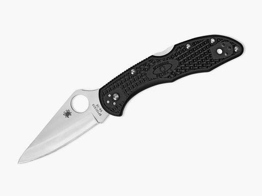 Taschenmesser Delica 4 Lightweight Black Plain