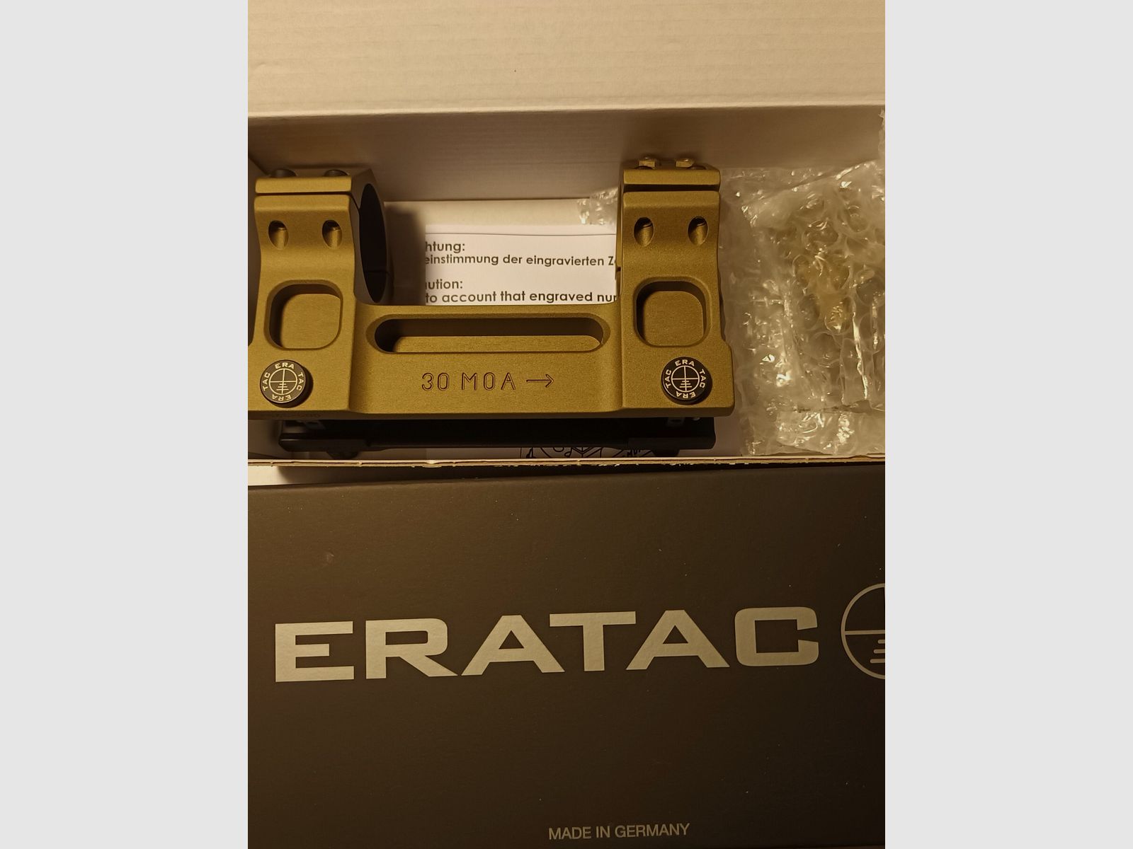Eratac Mount G29 KSK RAL8000 in the set