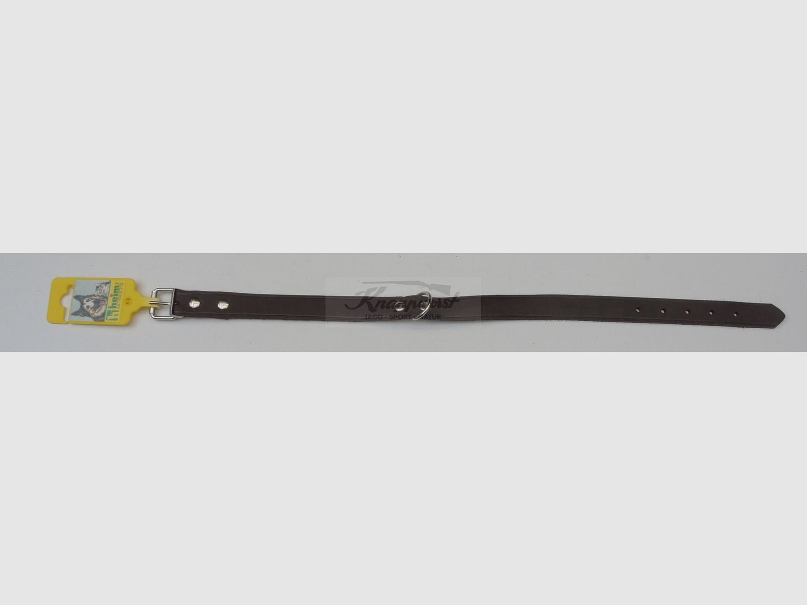 Halsband Soft genietet 22/55 braun