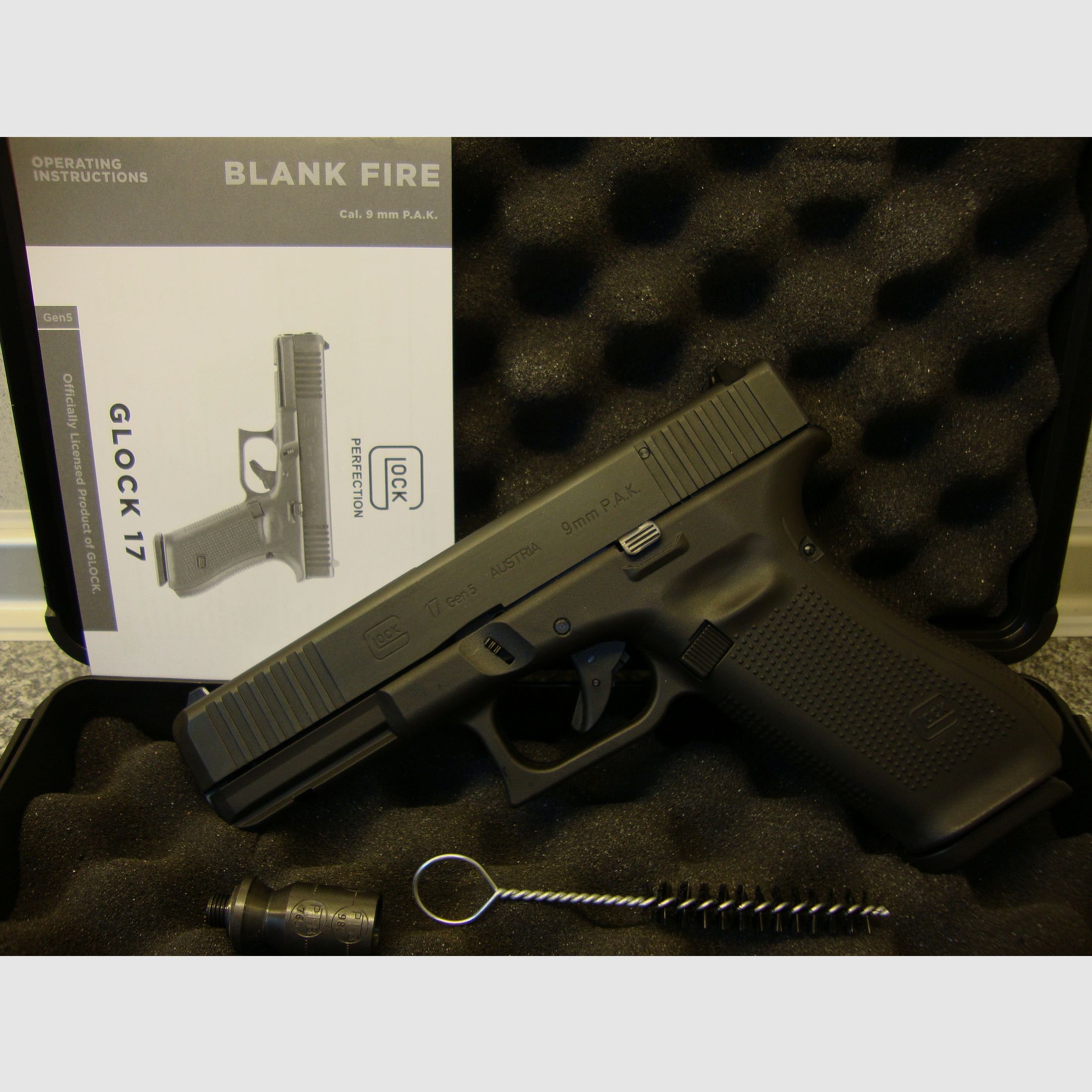 SSW GLOCK 17 GEN 5 BLACK KAL. 9MM PAK