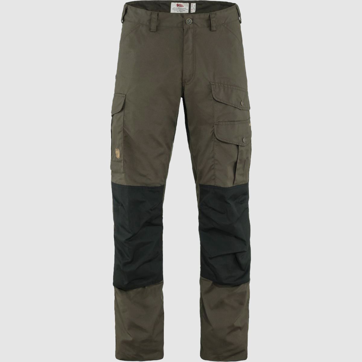 Fjällräven Hose Barents Pro Dark Olive - Black