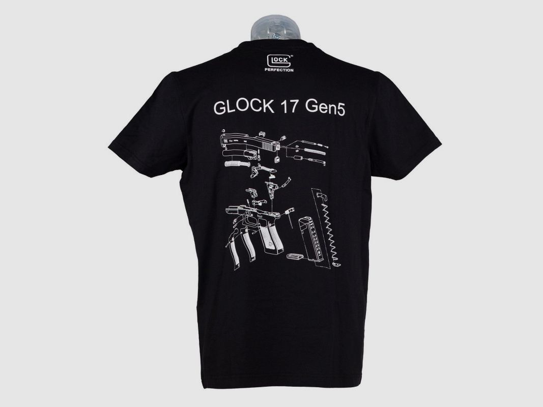 GLOCK T-SHIRT ENGINEERING GEN5 HERREN KURZARM, Bild 1 von 2