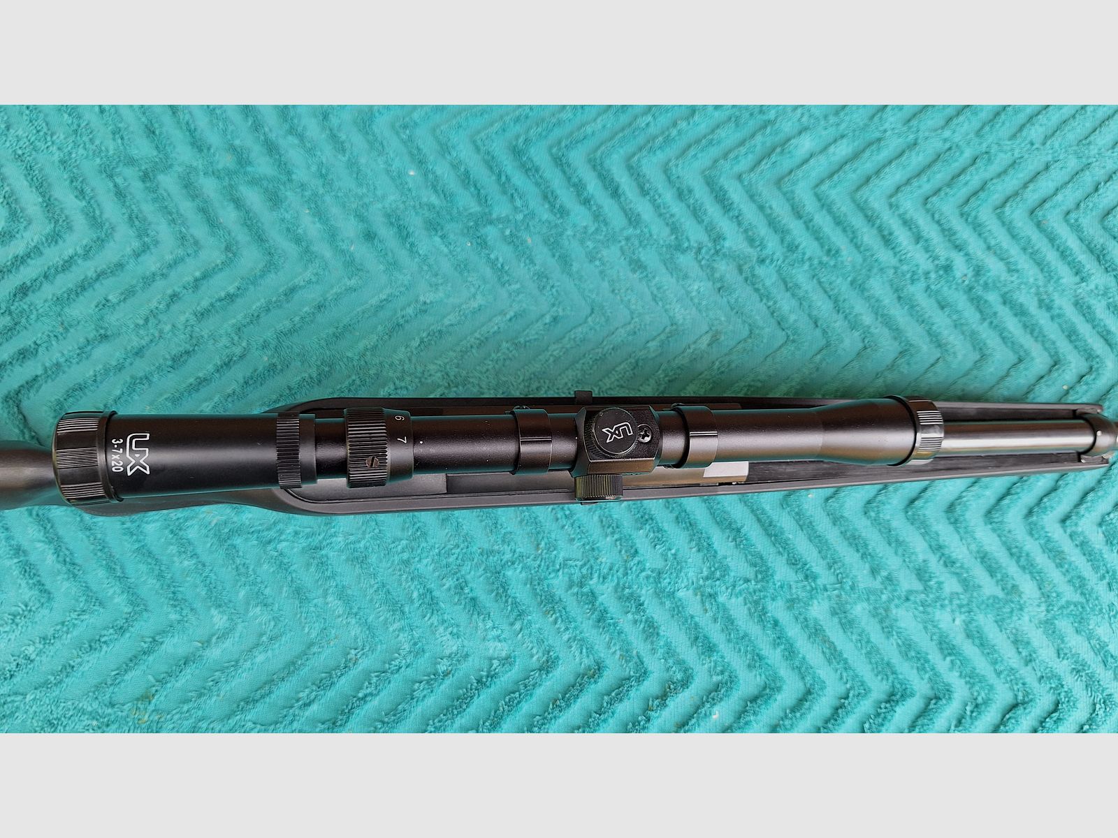 Crosman 1077 Co2 Gewehr 4,5 mm Diabolo mit Zielfernrohr