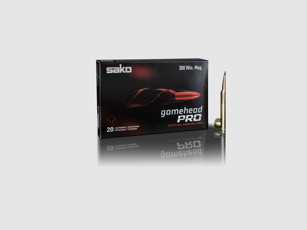 SAKO 300 WIN MAG GAMEHEAD PRO 165 GR TIPPED HPBT