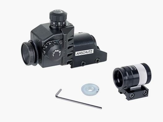Anschütz 7020L/20 Visierung komplett, M18 Korntunnel -Links