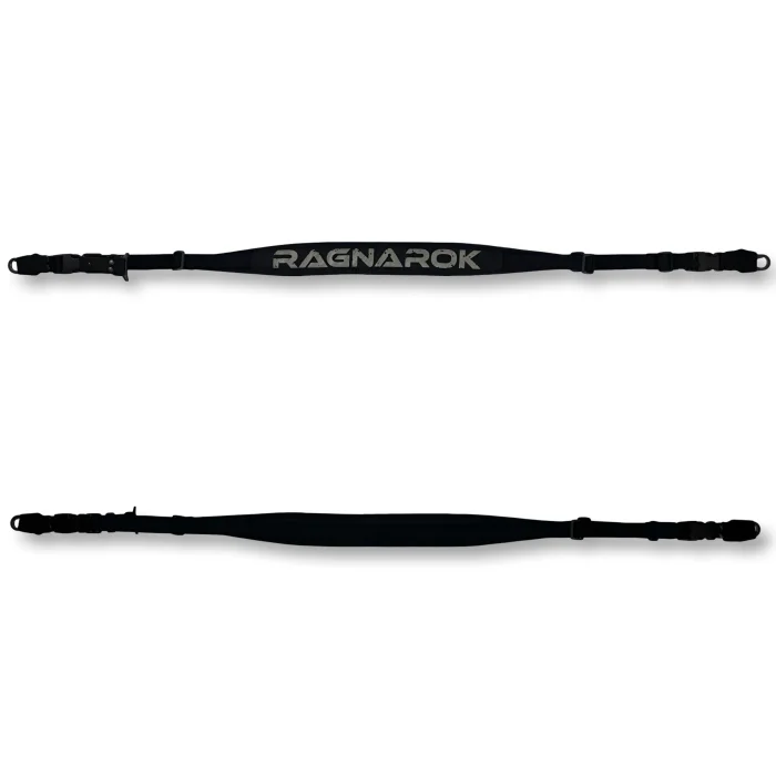 Three-point rifle sling with wide shoulder pad RAGNAROK KRAKEN HK Gen.II - Black
