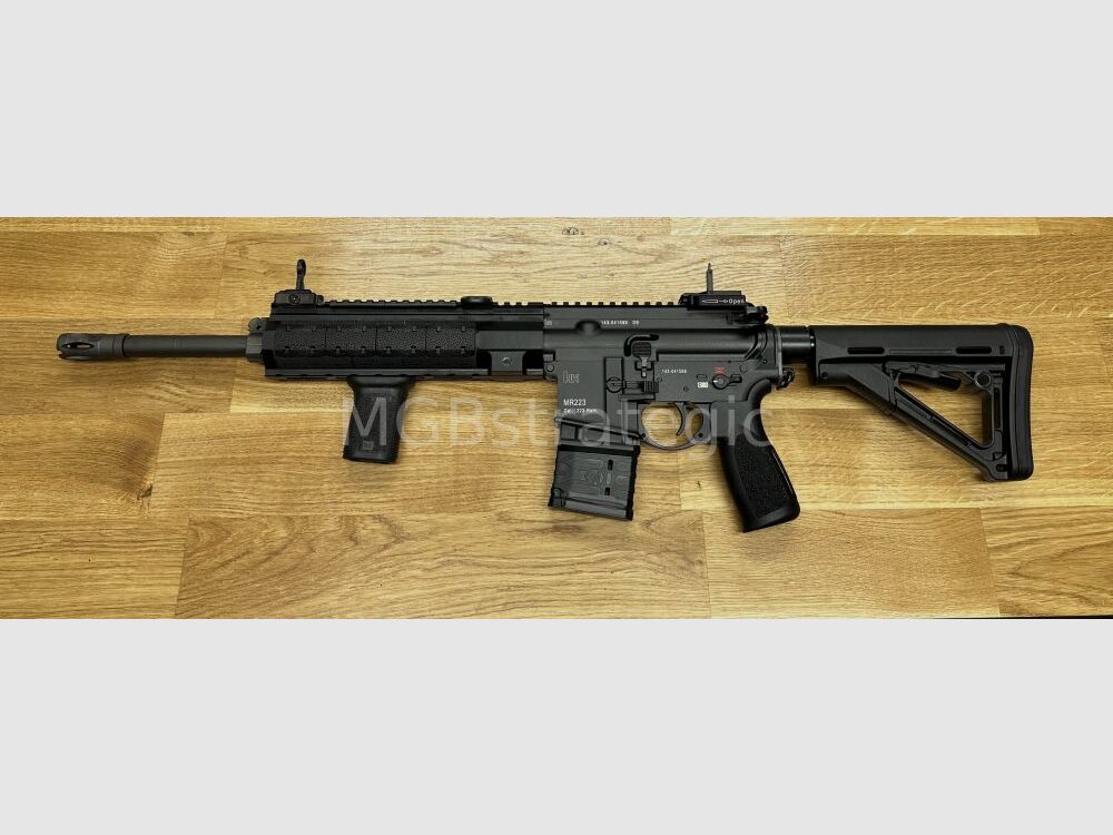 sportingly approved! H&K MR223 A3 14.5" barrel semi-automatic rifle .223Rem - Heckler & Koch - civilian version H&K 416 G38