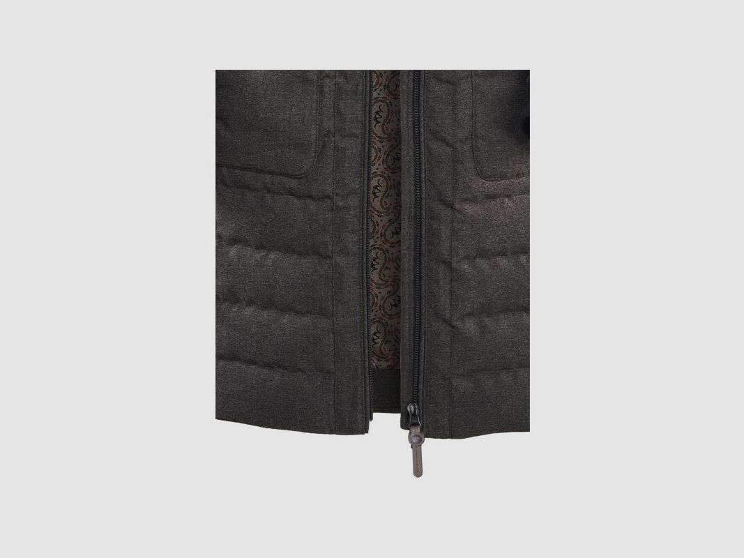 Blaser Vintage Daunen Parka Damen braun mélange