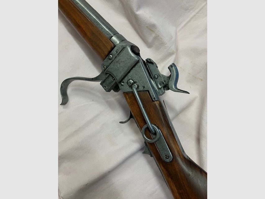 Sharps Carbine New Model 1863 "Buffalo" decoration by Göde (Item No. 1)