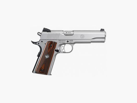 RUGER PISTOLE SR 1911 KAL 45 ACP STAINLESS