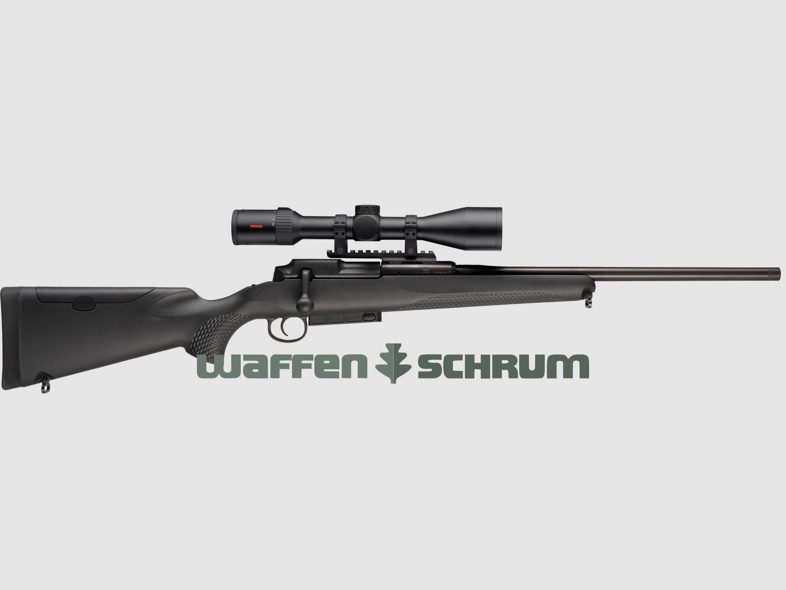 Mauser M25 Extreme Anthrazit Komplettangebot / Mauser 25 Extreme Anthrazit Set inkl. Zielfernrohr mit abnehmbarer Montage, optional Schalldämpfer