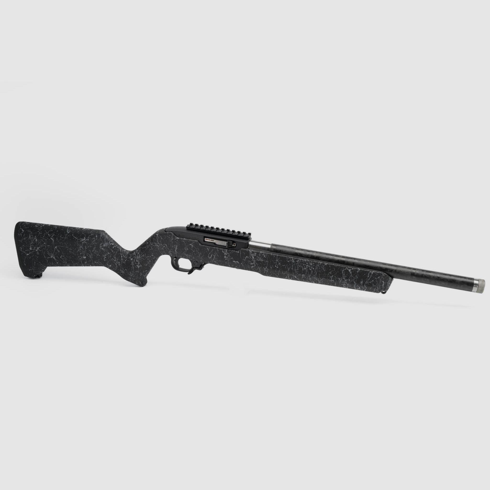 RUGER 10/22® Carbon Fiber .22 LR 16,1"/41Cm Textured White Speckle Black Magpul Moe X-22