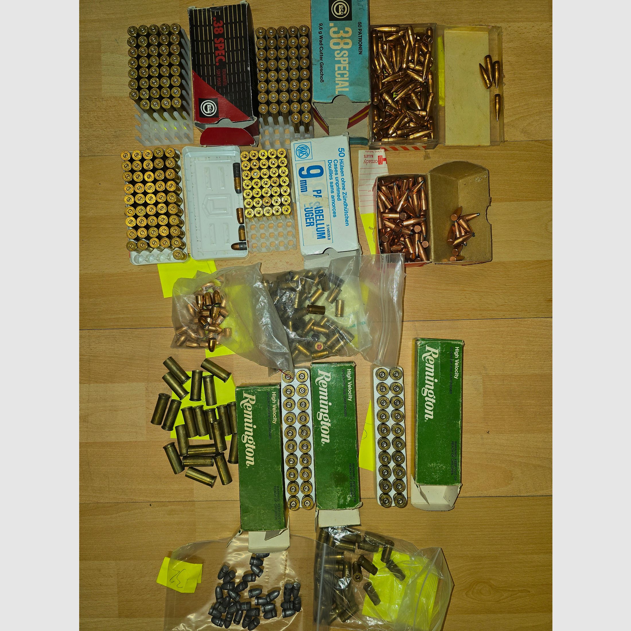 44 CAL. 38 Spécial 9mm Parabellum Luger 8mm Nambu