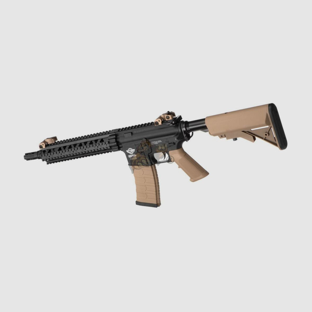 G&G CM18 Mod1 long RIS/Rail Cover Schwarz/FDE Airsoft Gewehr frei ab 18 Jahren