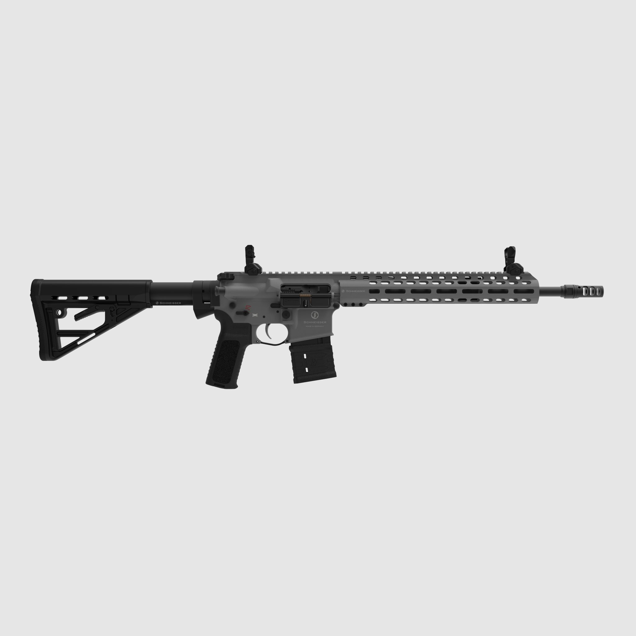 SCHMEISSER AR15 Dynamic – CERAKOTE GREY / .223 Rem. / 14.5" | 370mm
