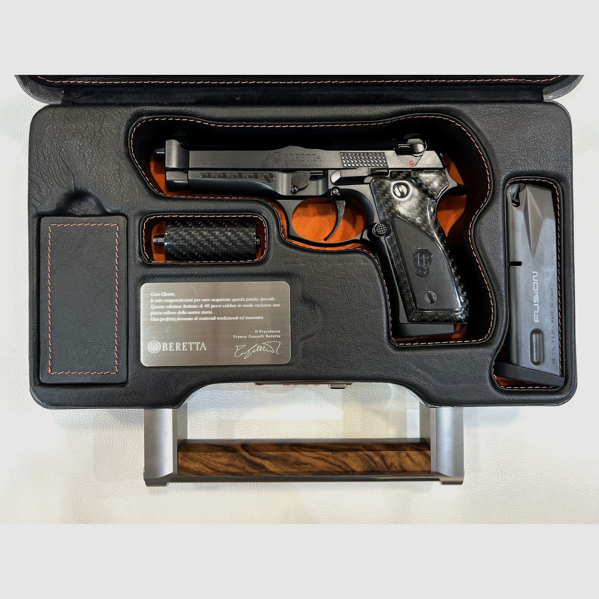 BERETTA 98 FS FUSION BLACK (Exclusive Edition 1 of 40) – 9X21 IMI, image 7 of 11