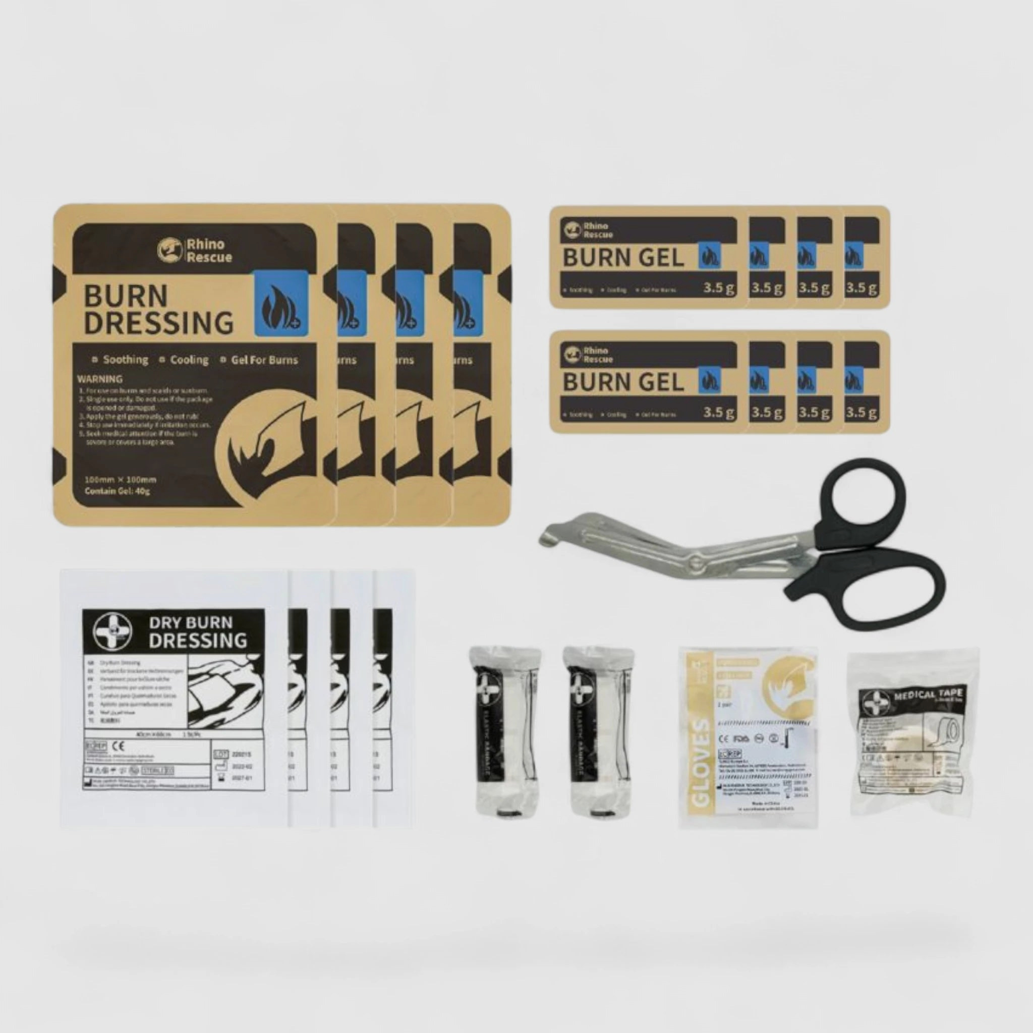 Rhino Rescue Burn Kit Erste-Hilfe Set Verbrennungen