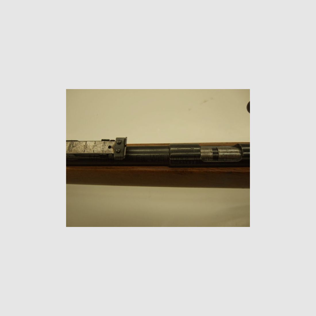 Anschütz 1386 * Spannanzeige per Signalstift