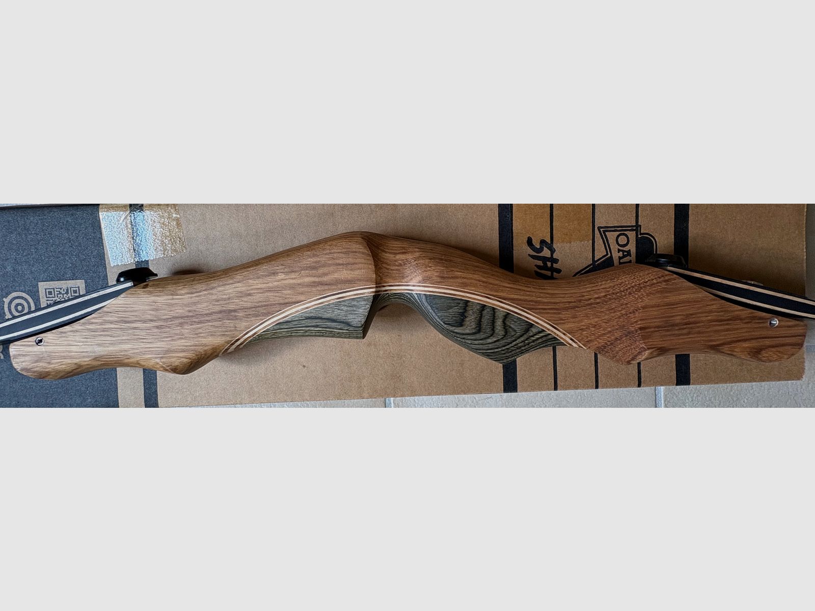 Traditoneller Recurvebogen Merbow von Oak Ridge, 62"/35 lbs, RH