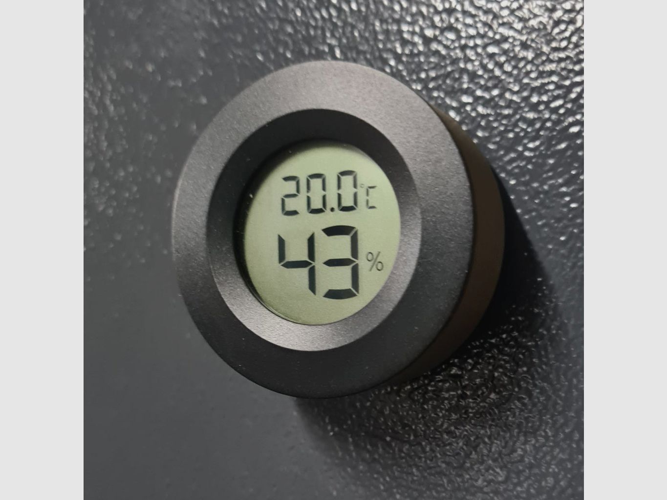 Support magnétique avec hygromètre/thermomètre