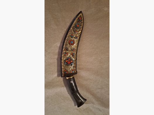 Handmade kukri knife