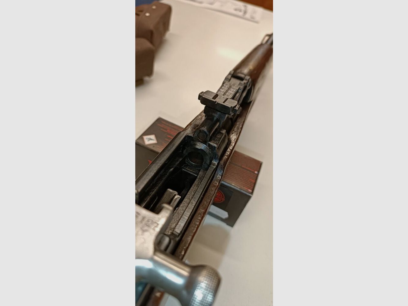 Rifle semiautomática Simonov SKS-45, cal. 7,62x39, completamente numerada, incluyendo accesorios