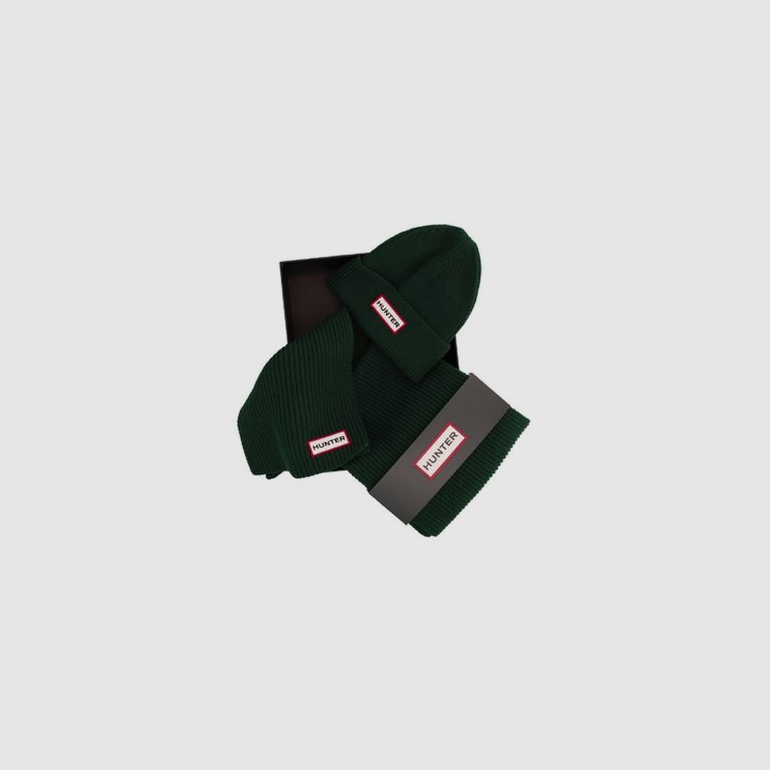 Hunter Boots Unisex Set Mütze/Schal Jura