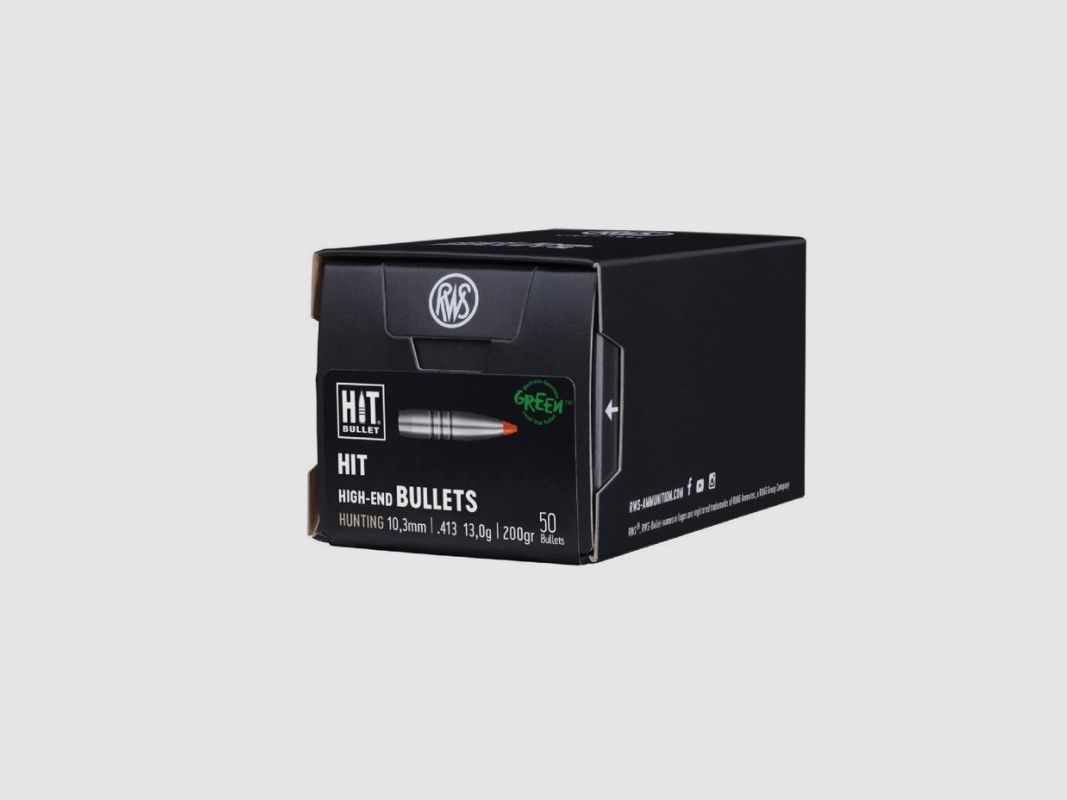 RWS 10.3 mm HIT 13.0 g 200 gr