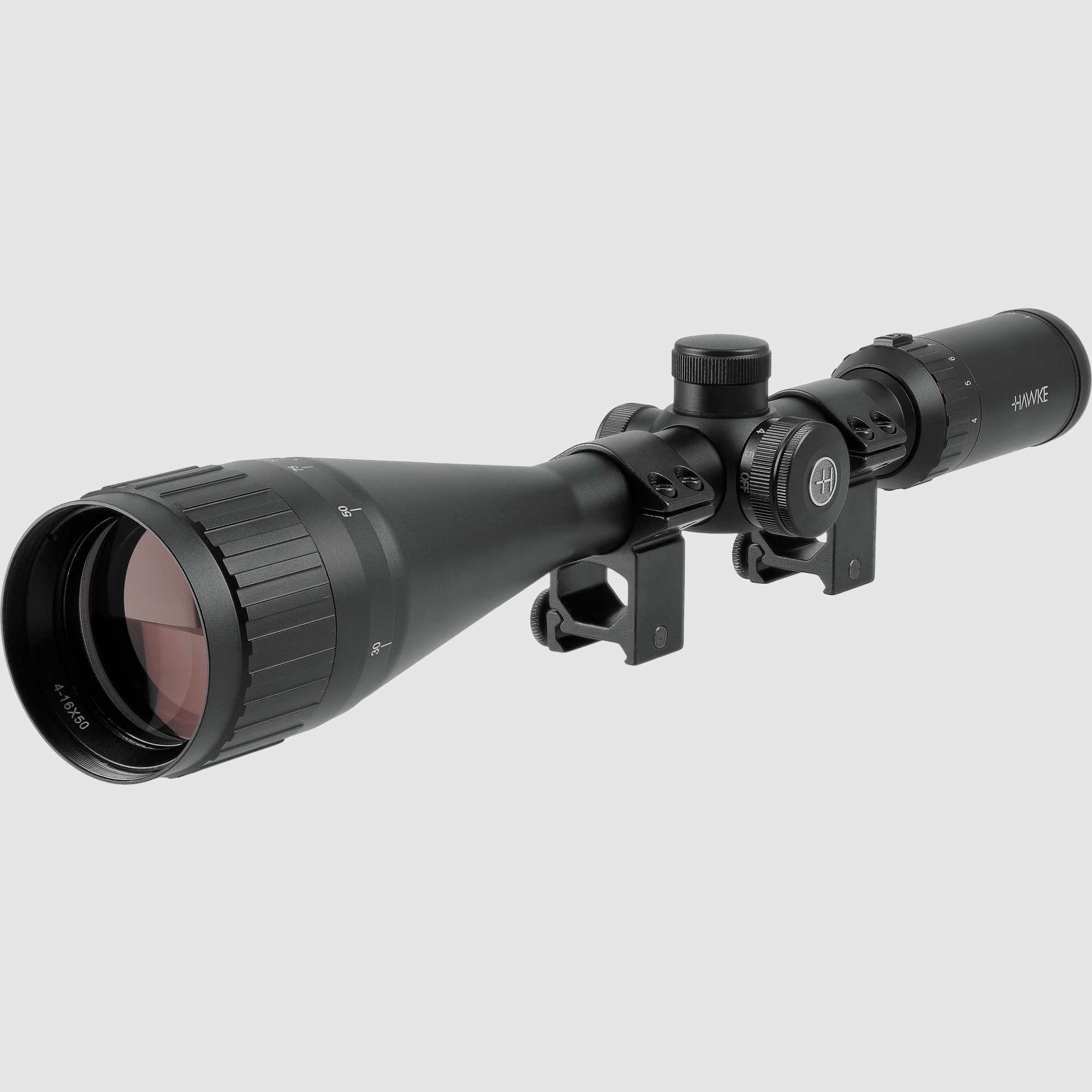 Hawke Fast Mount IR 4-16x50 AO IR (Mil Dot) - 1/4 MOA