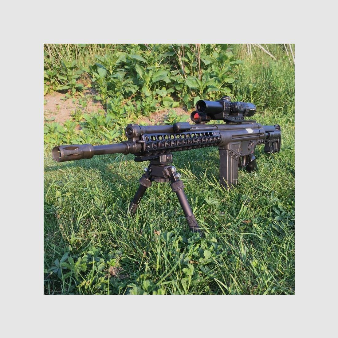SPUHR G3 / HK41 Hinterschaft , Längenverstellbar mit Wangenauflage SAR M41 / MKE T41 / XR41 / BWT3D