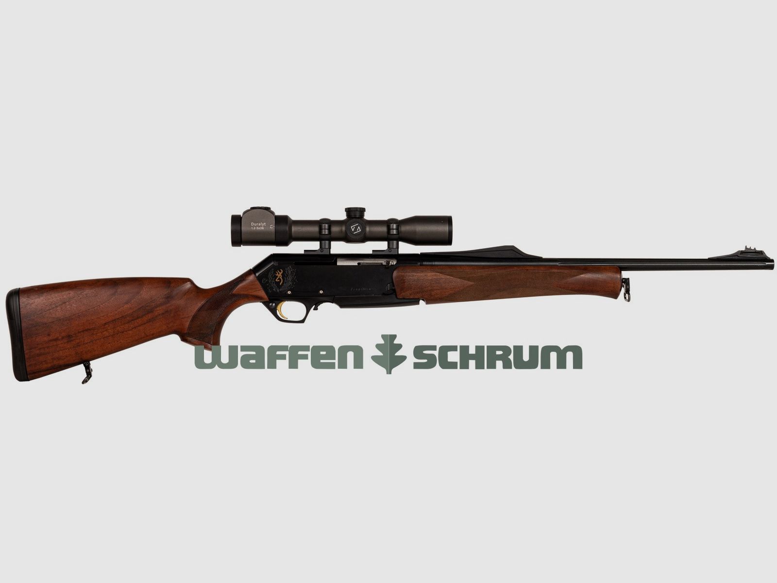 Browning Bar LT Hunter .30-06Spring, ZF Zeiss Duralyt 1,2-5x36 Abs. 60, Leupold-Montage, fluted barrel, accessories, barrel length: 51cm