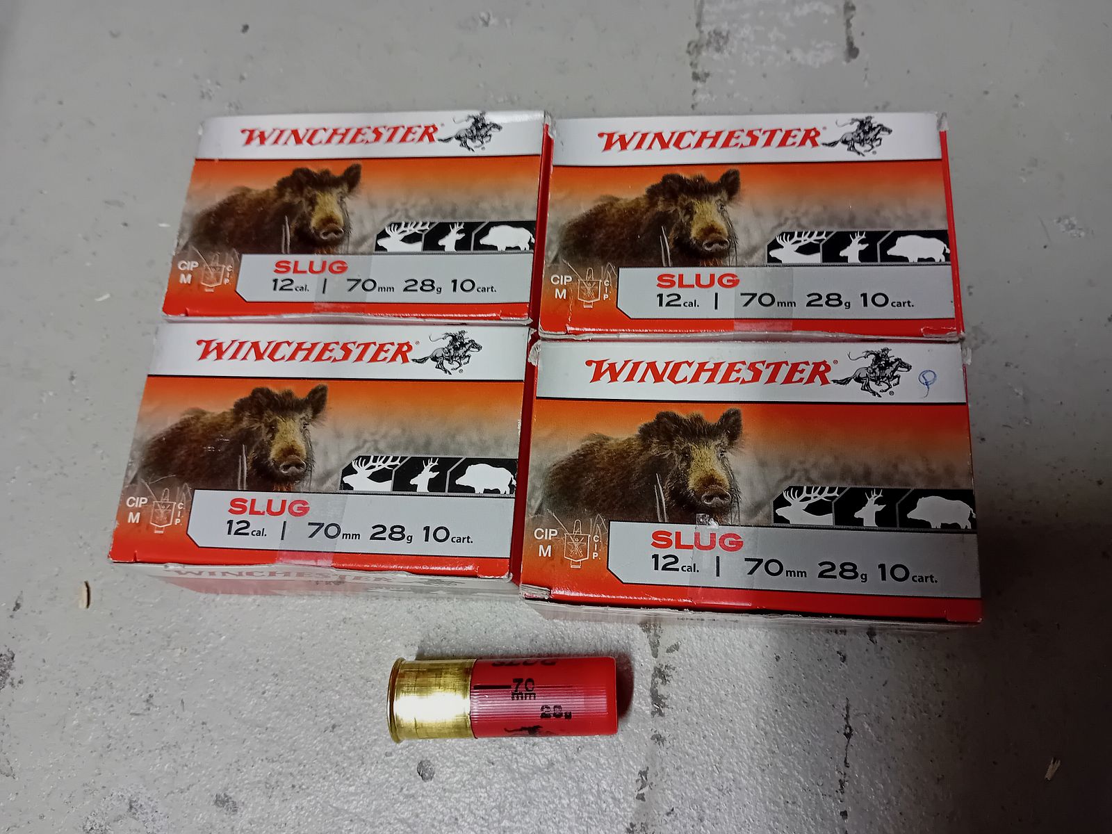 Winchester Slugs 12/70 