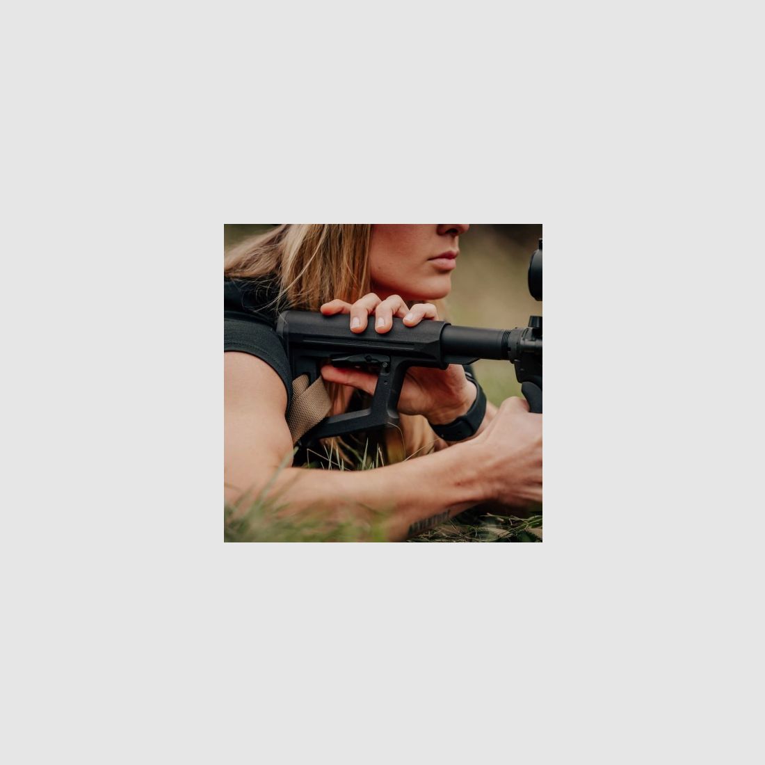 MAG1435 MAGPUL MOE PR Carbine Stock Mil-Spec, image 4 of 4