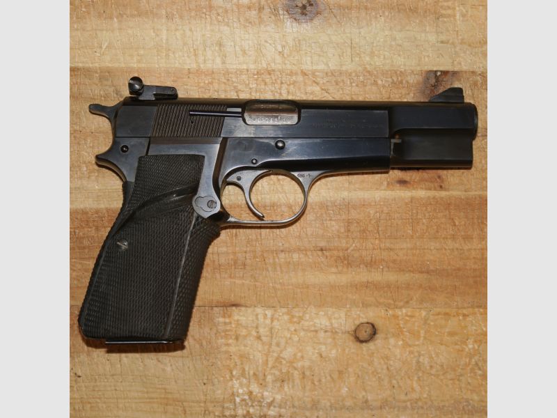 original FN BROWNING BELGIAN HI POWER HP Kal. 9mm PISTOLE "SIGNATURE MODEL" high-power colt sig