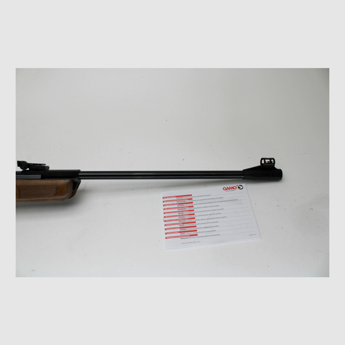 Fucile ad aria compressa LG Gamo Hunter 440 calibro 4,5mm calcio F-segno