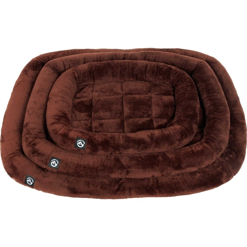 Farm-Land cama para perro marrón 95 x 65 cm