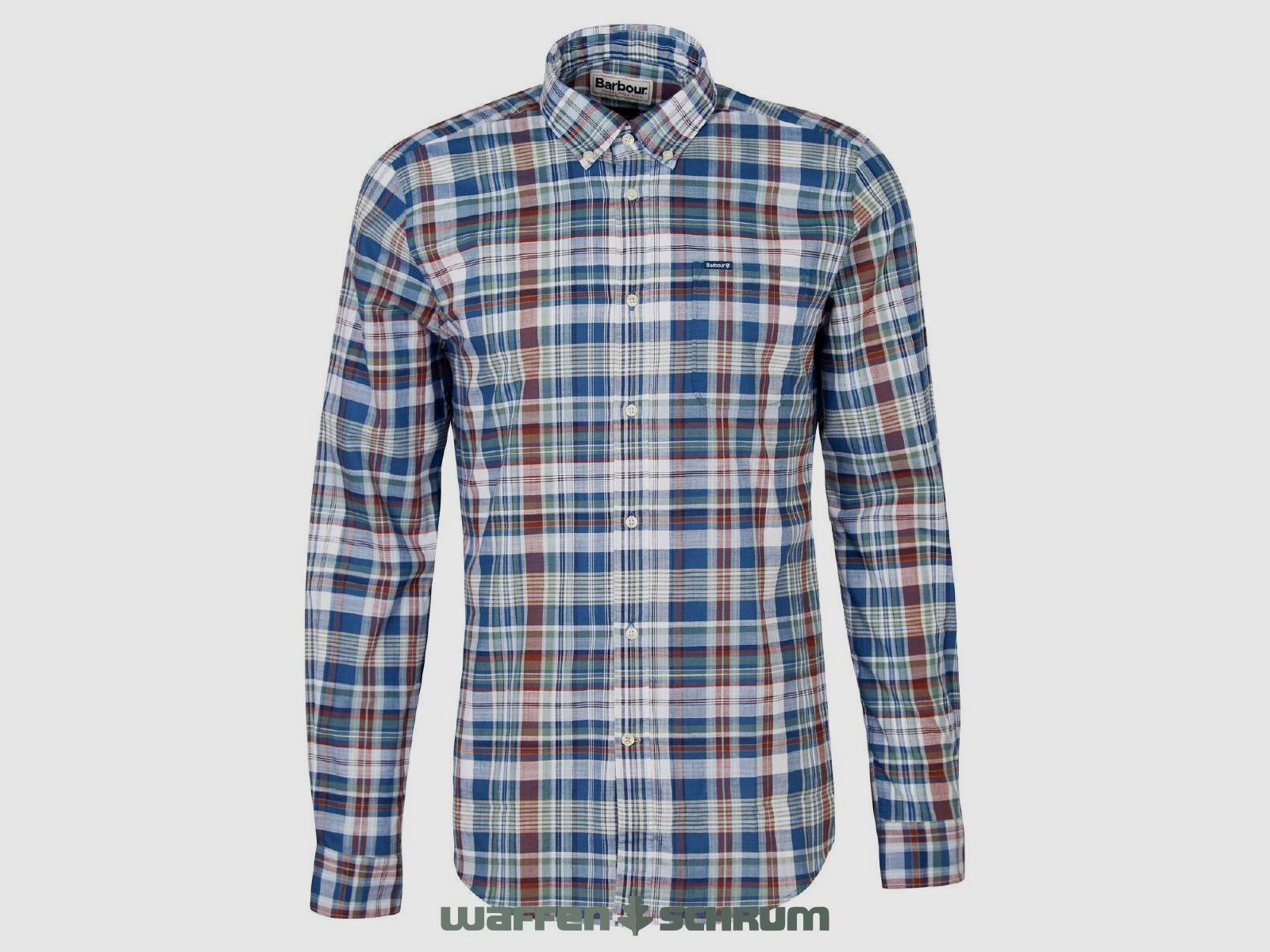 Barbour Hemd Seacove Tailored blue