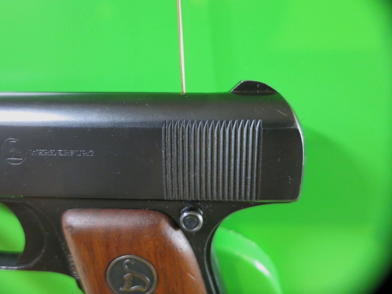 Ortgies; Deutsche Werke Erfurt; 7,65 Browning Polizeipistole Wehrmacht      #47-