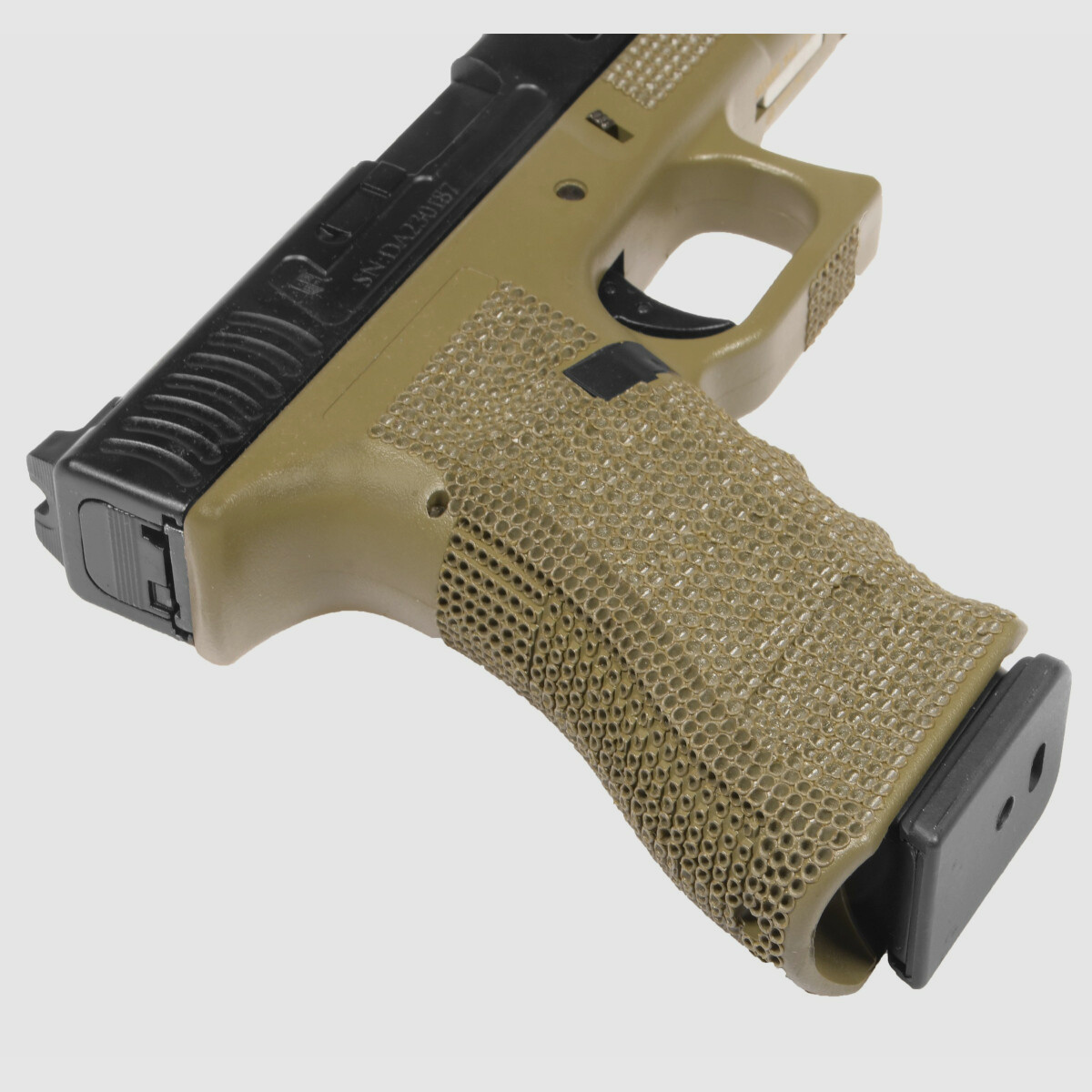 P01 GBB Airsoft Pistol in Olive | Delta Armory
