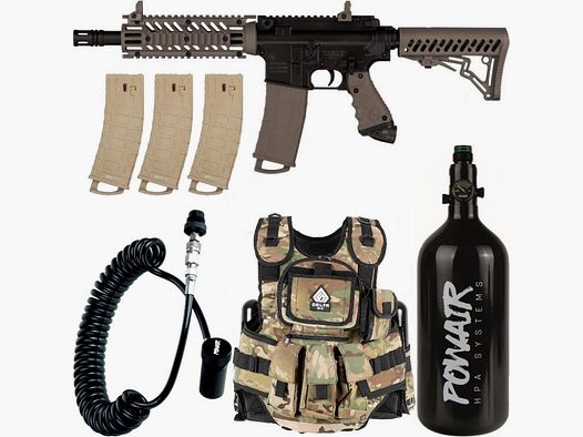 Tippmann TMC MagFed Paintball Complete Package