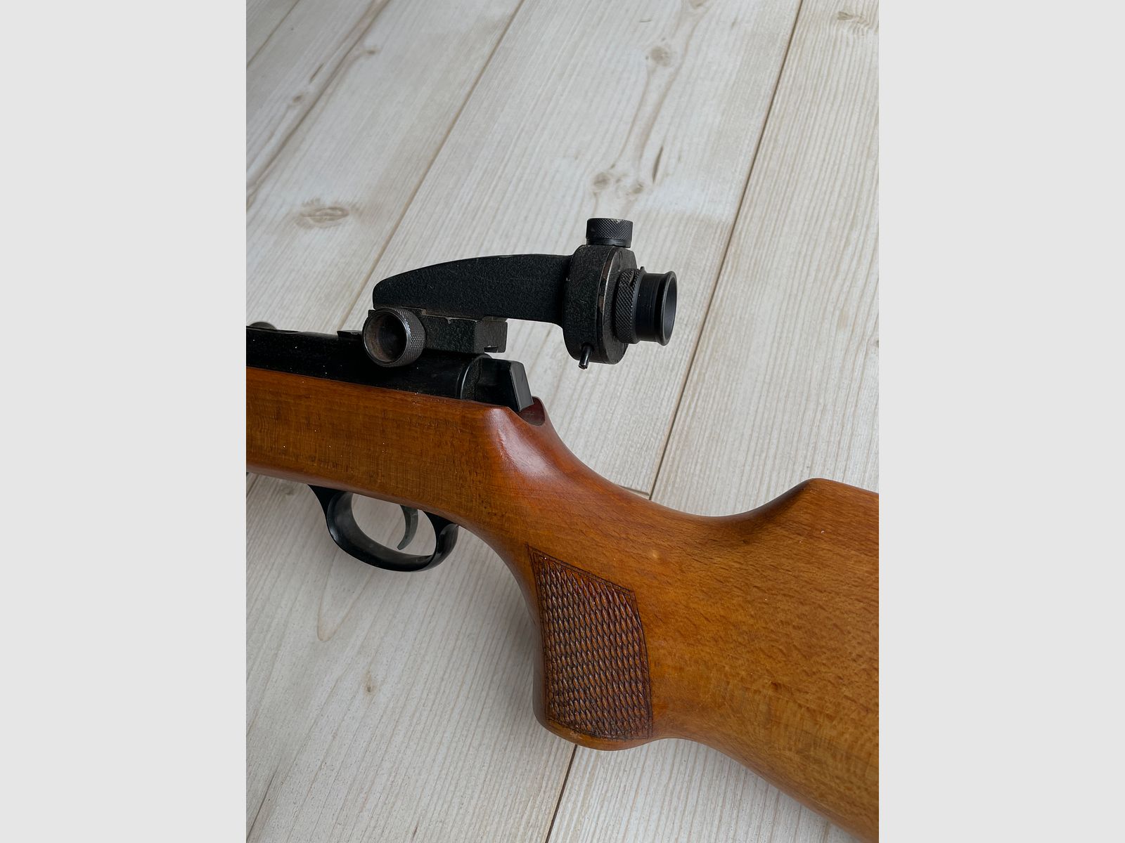 Haenel 311 air rifle with diopter, GDR
