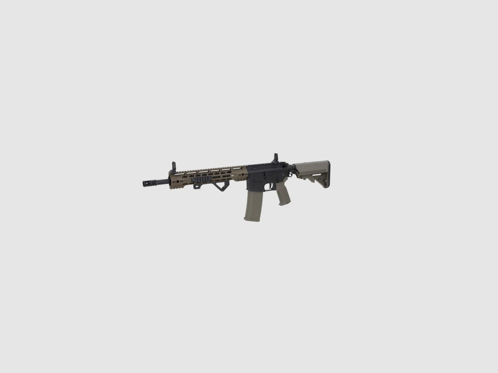 SA M4 Carbine M-LOK (RRA SA-P14 PRIME™ Aster II ETU BLDC™) Rifle Airsoft Libre a partir de 18 - Negro/Verde -F-