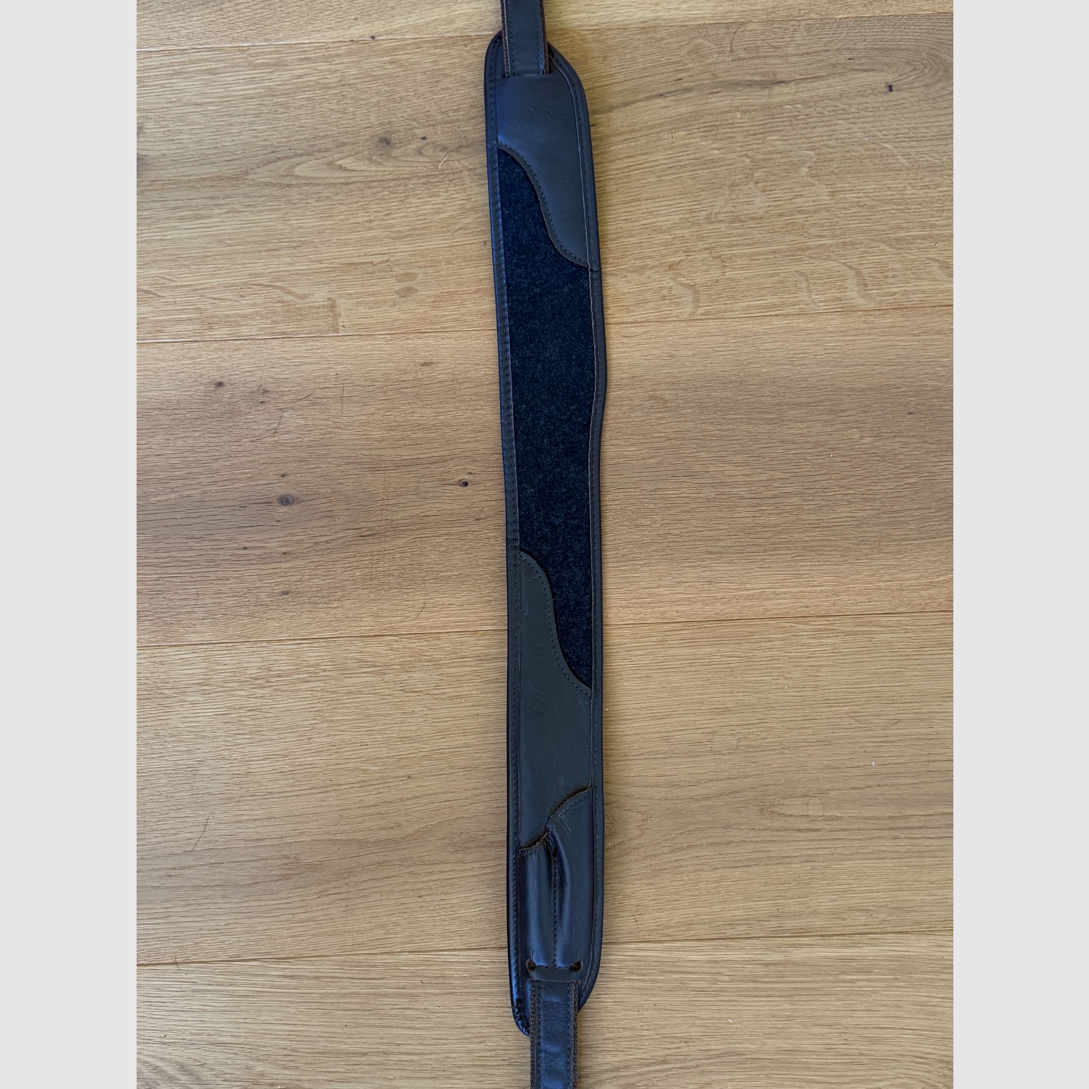 Blaser rifle sling loden & leather, image 2 of 5