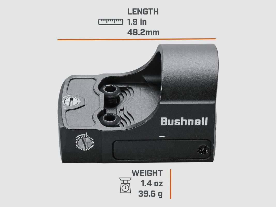 Bushnell Mirino a Punto Rosso RXS-100 (Montaggio Weaver / Picatinny)